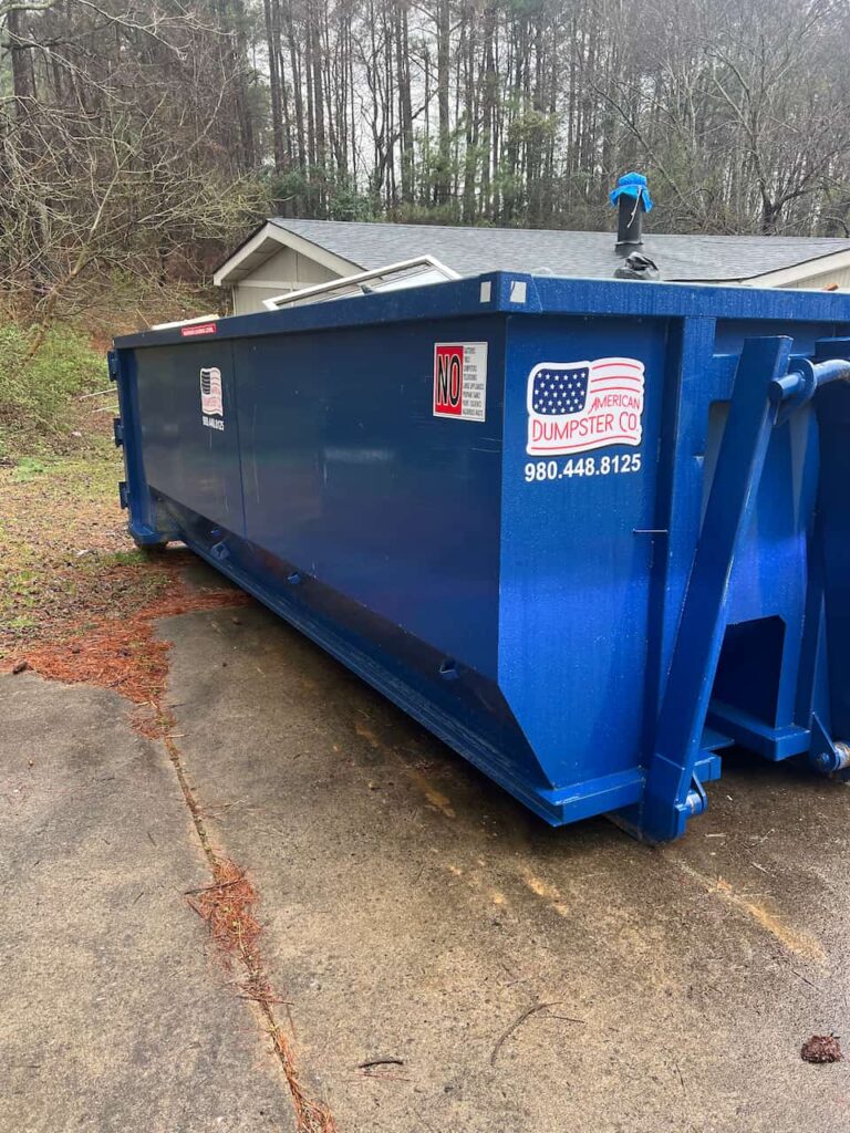 Affordable dumpster rental services in Henderson County, NC for home and business cleanup