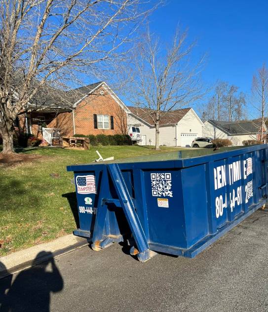 Affordable dumpster rental services in Polk County, NC for homes and construction sites