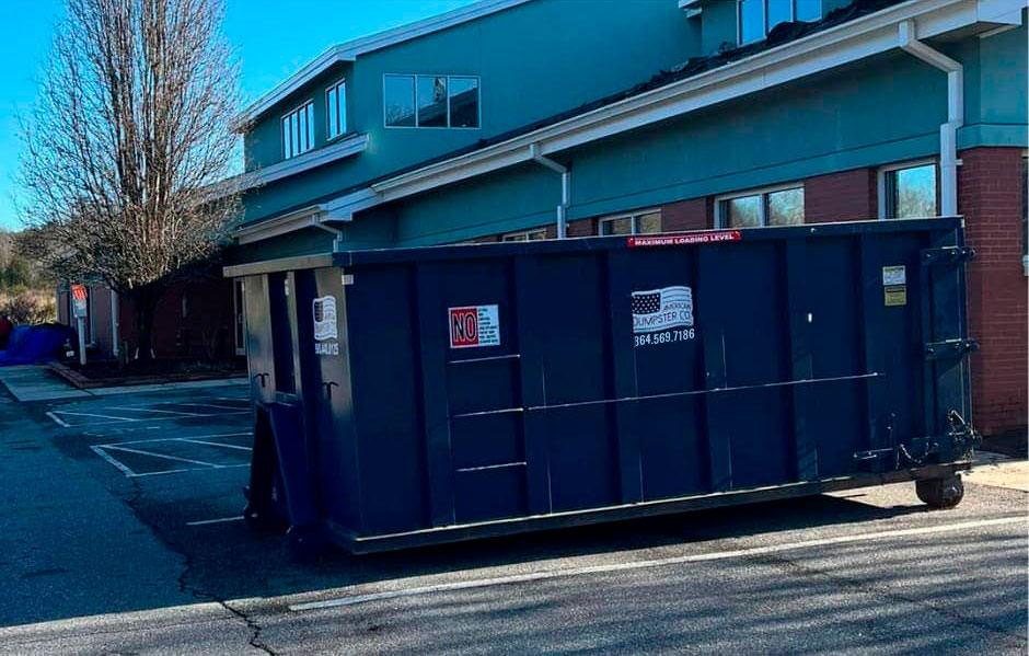 Dumpster rental near me in Henderson County, NC with flexible scheduling