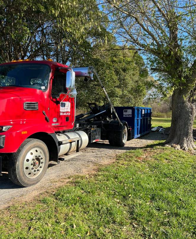 Affordable dumpster rental services in Huntersville, NC for homes and businesses