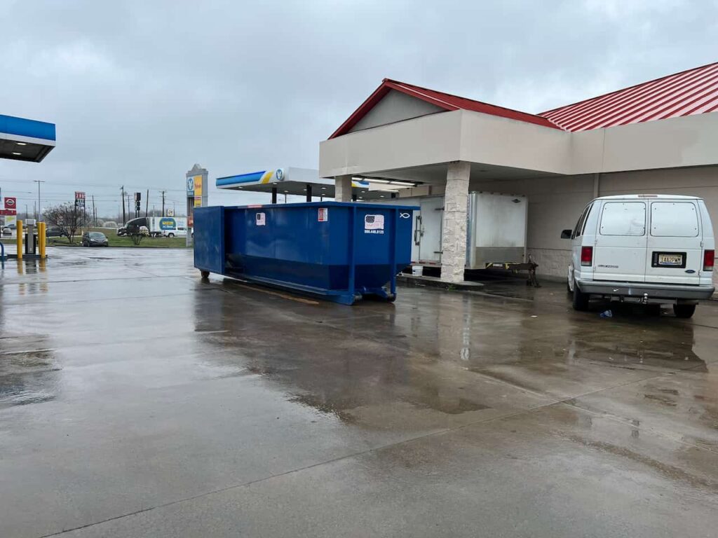 Dumpster rental near me in Huntersville, NC with fast turnaround