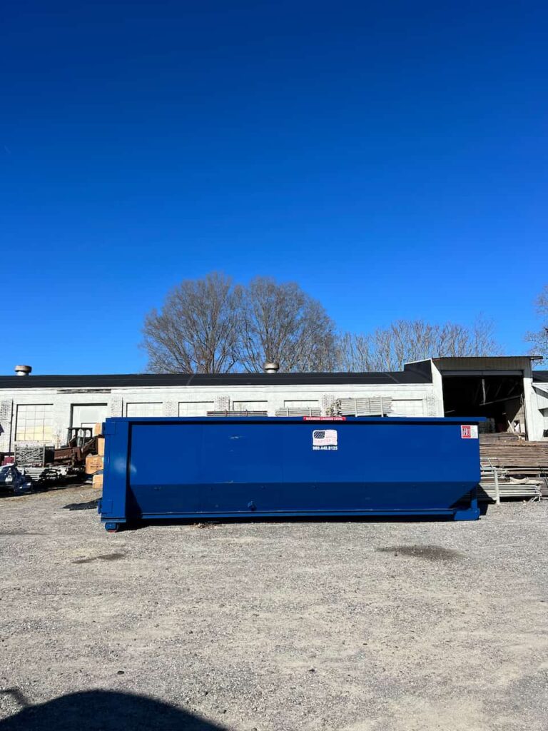 Dumpster rental near me in Pineville, NC with fast delivery